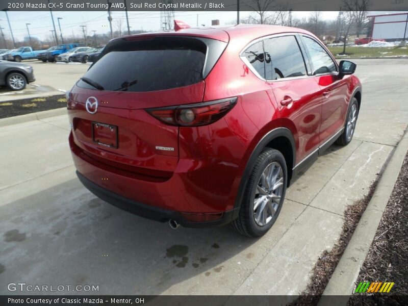 Soul Red Crystal Metallic / Black 2020 Mazda CX-5 Grand Touring AWD