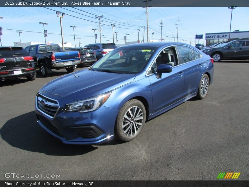 Abyss Blue Pearl / Titanium Gray 2019 Subaru Legacy 2.5i Premium