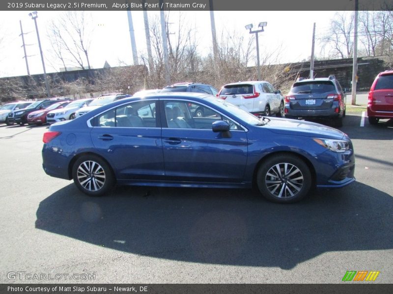 Abyss Blue Pearl / Titanium Gray 2019 Subaru Legacy 2.5i Premium