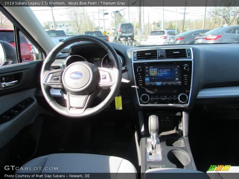 Abyss Blue Pearl / Titanium Gray 2019 Subaru Legacy 2.5i Premium