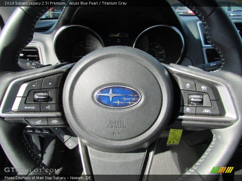 Abyss Blue Pearl / Titanium Gray 2019 Subaru Legacy 2.5i Premium