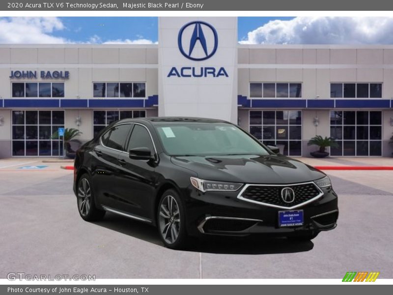 Majestic Black Pearl / Ebony 2020 Acura TLX V6 Technology Sedan
