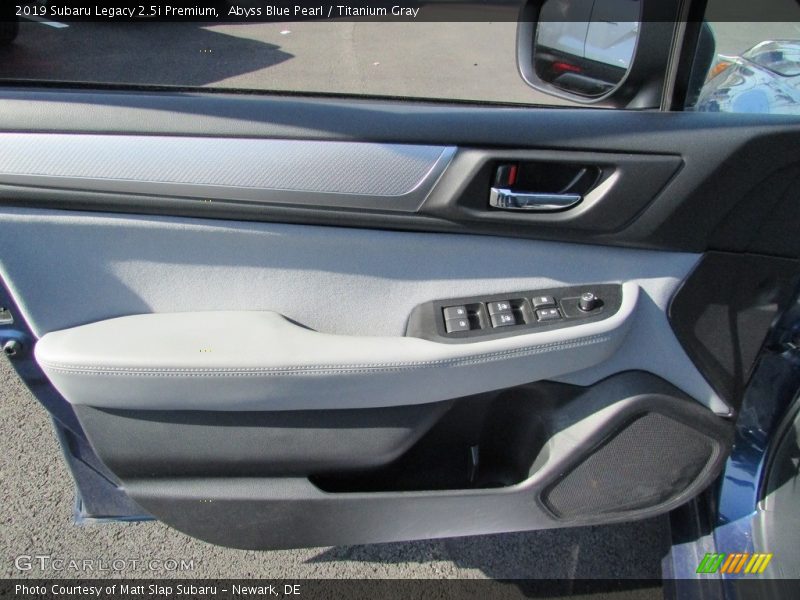 Abyss Blue Pearl / Titanium Gray 2019 Subaru Legacy 2.5i Premium
