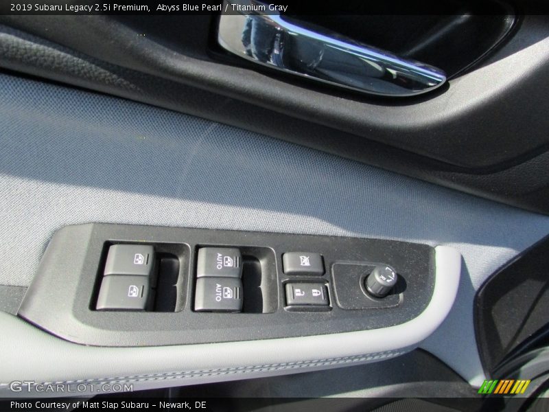 Abyss Blue Pearl / Titanium Gray 2019 Subaru Legacy 2.5i Premium