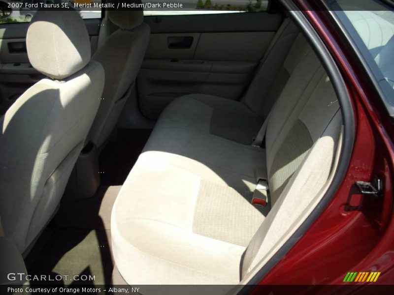 Merlot Metallic / Medium/Dark Pebble 2007 Ford Taurus SE