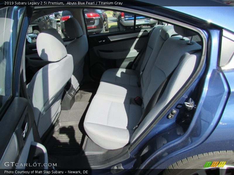 Abyss Blue Pearl / Titanium Gray 2019 Subaru Legacy 2.5i Premium