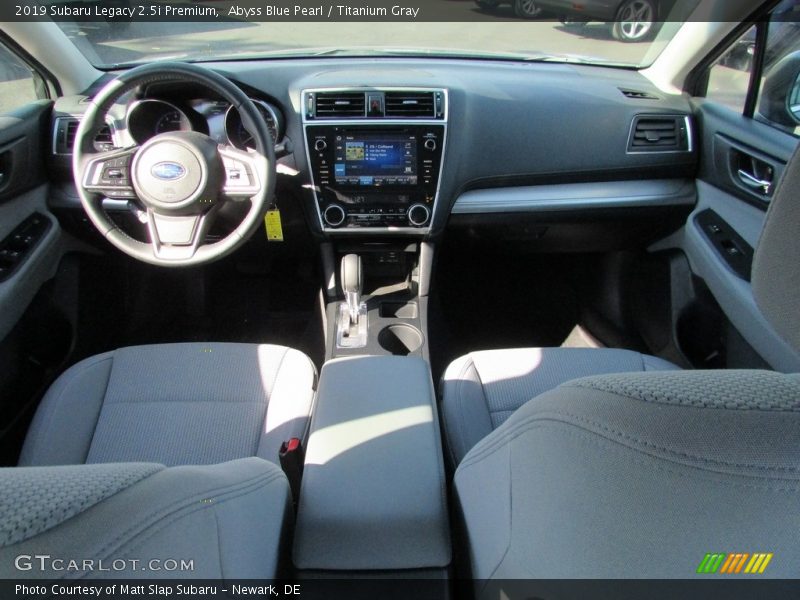 Abyss Blue Pearl / Titanium Gray 2019 Subaru Legacy 2.5i Premium