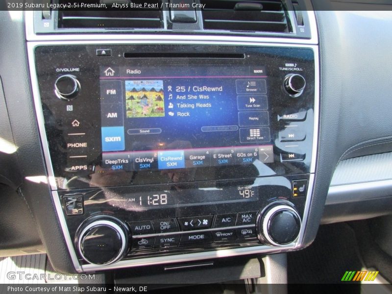 Abyss Blue Pearl / Titanium Gray 2019 Subaru Legacy 2.5i Premium