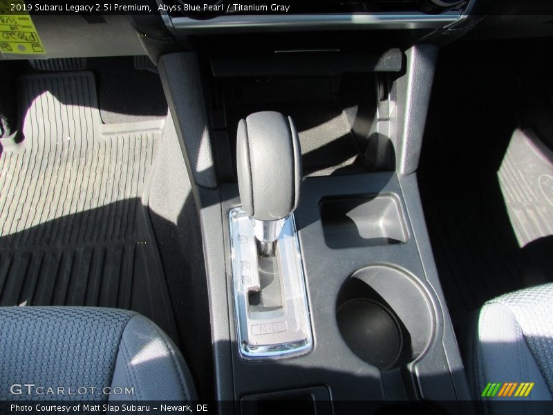 Abyss Blue Pearl / Titanium Gray 2019 Subaru Legacy 2.5i Premium