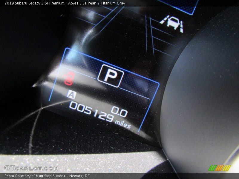 Abyss Blue Pearl / Titanium Gray 2019 Subaru Legacy 2.5i Premium
