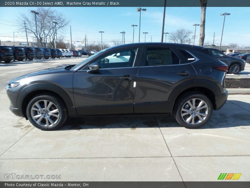 Machine Gray Metallic / Black 2020 Mazda CX-30 Select AWD