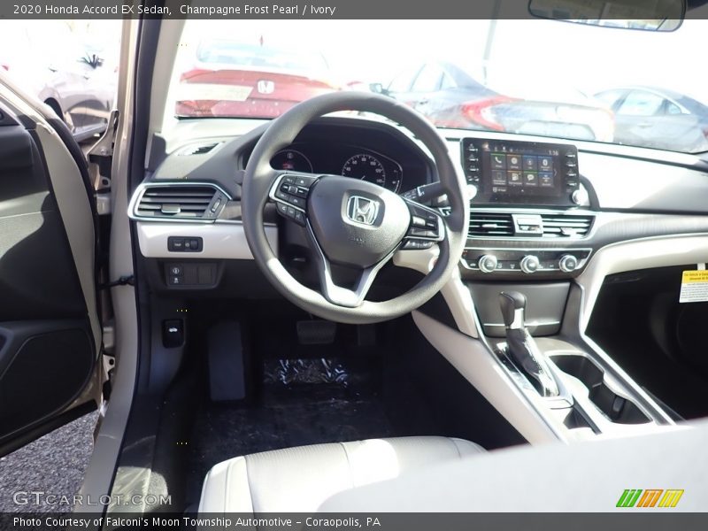 Dashboard of 2020 Accord EX Sedan