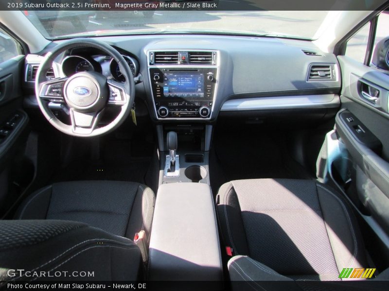 Magnetite Gray Metallic / Slate Black 2019 Subaru Outback 2.5i Premium