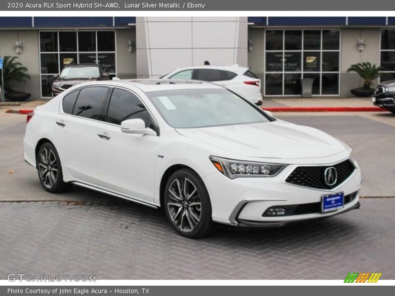 Lunar Silver Metallic / Ebony 2020 Acura RLX Sport Hybrid SH-AWD