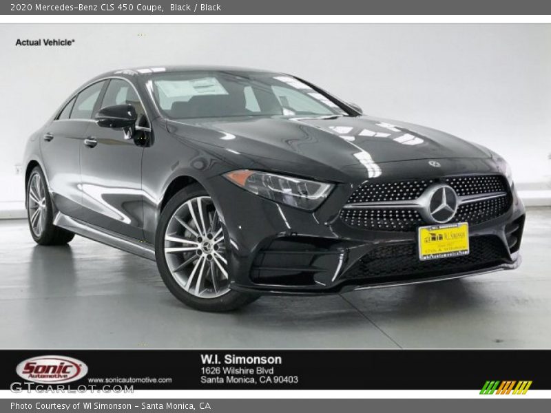 Black / Black 2020 Mercedes-Benz CLS 450 Coupe