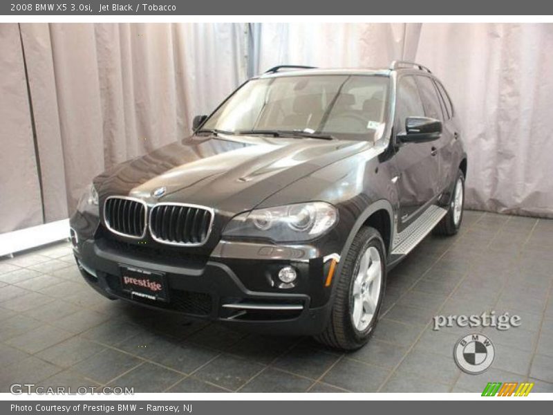 Jet Black / Tobacco 2008 BMW X5 3.0si