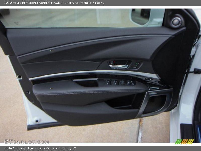 Lunar Silver Metallic / Ebony 2020 Acura RLX Sport Hybrid SH-AWD
