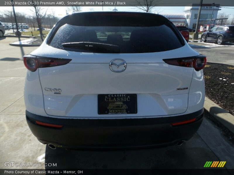 Snowflake White Pearl Mica / Black 2020 Mazda CX-30 Premium AWD