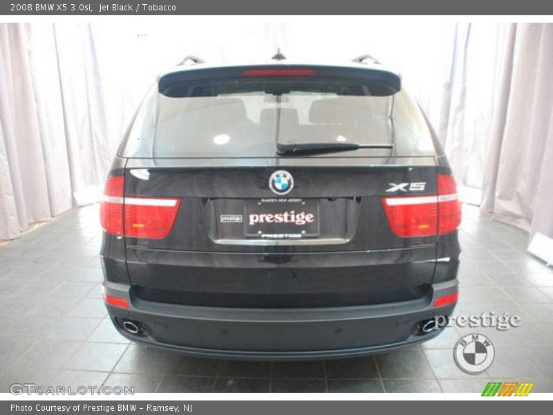 Jet Black / Tobacco 2008 BMW X5 3.0si