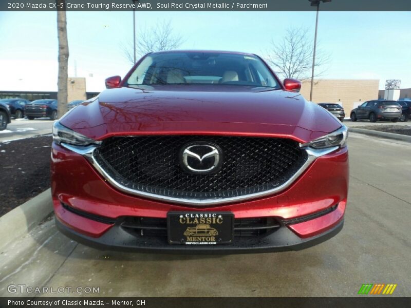 Soul Red Crystal Metallic / Parchment 2020 Mazda CX-5 Grand Touring Reserve AWD