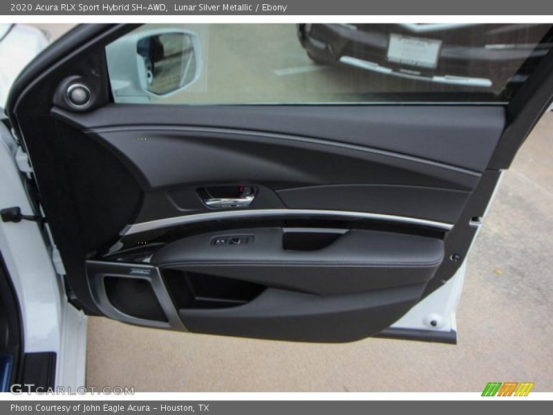 Lunar Silver Metallic / Ebony 2020 Acura RLX Sport Hybrid SH-AWD