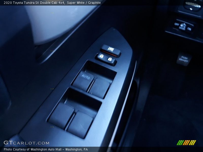 Super White / Graphite 2020 Toyota Tundra SX Double Cab 4x4