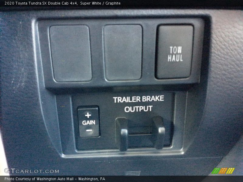 Super White / Graphite 2020 Toyota Tundra SX Double Cab 4x4