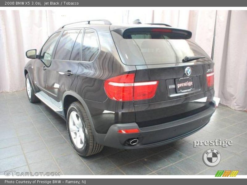 Jet Black / Tobacco 2008 BMW X5 3.0si