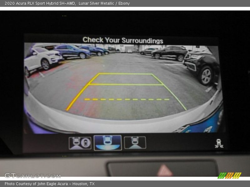 Lunar Silver Metallic / Ebony 2020 Acura RLX Sport Hybrid SH-AWD