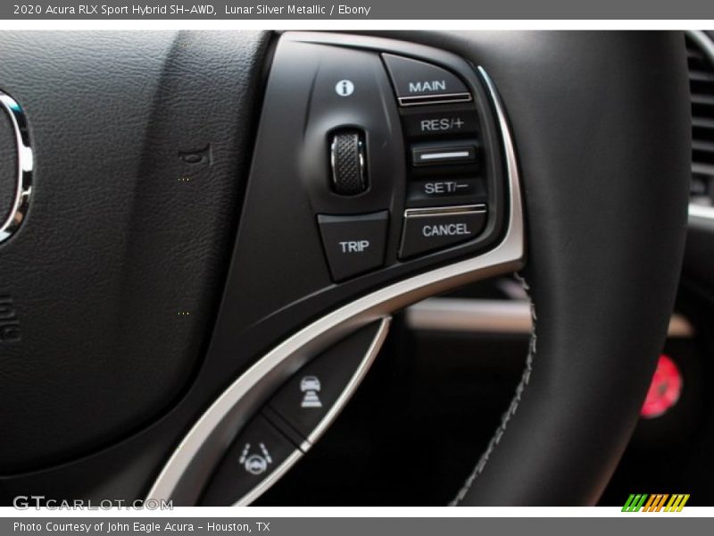 Lunar Silver Metallic / Ebony 2020 Acura RLX Sport Hybrid SH-AWD