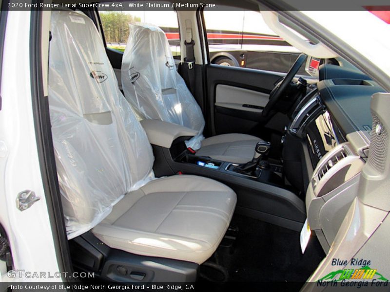 White Platinum / Medium Stone 2020 Ford Ranger Lariat SuperCrew 4x4