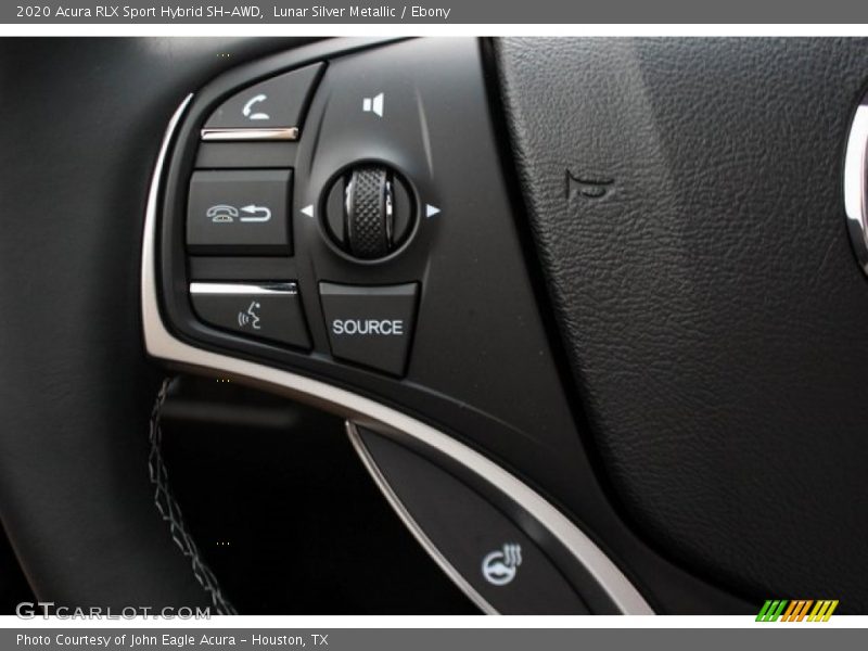 Lunar Silver Metallic / Ebony 2020 Acura RLX Sport Hybrid SH-AWD