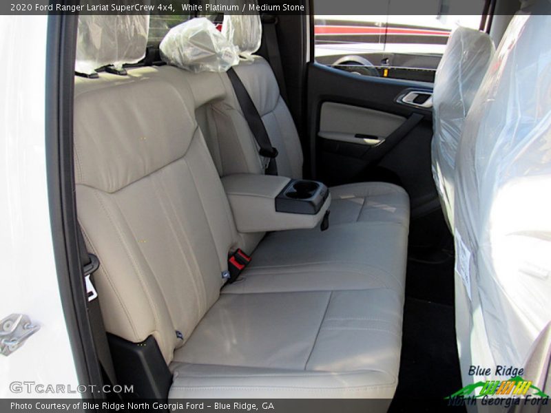 White Platinum / Medium Stone 2020 Ford Ranger Lariat SuperCrew 4x4