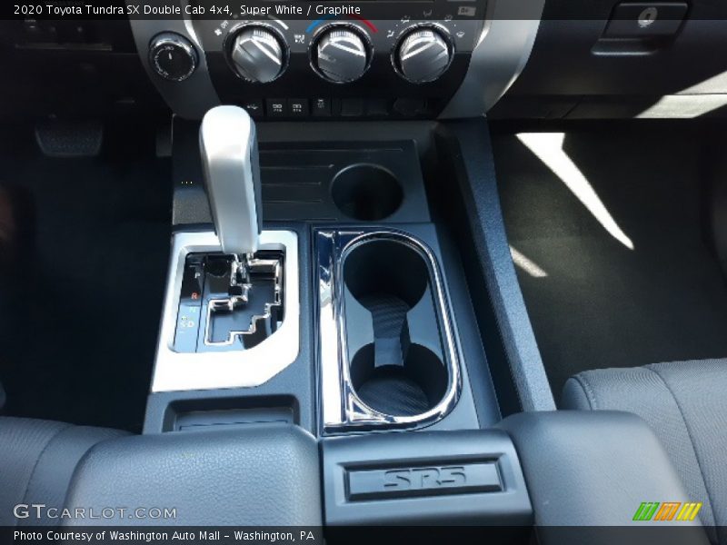 Super White / Graphite 2020 Toyota Tundra SX Double Cab 4x4