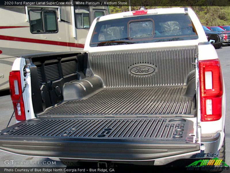 White Platinum / Medium Stone 2020 Ford Ranger Lariat SuperCrew 4x4
