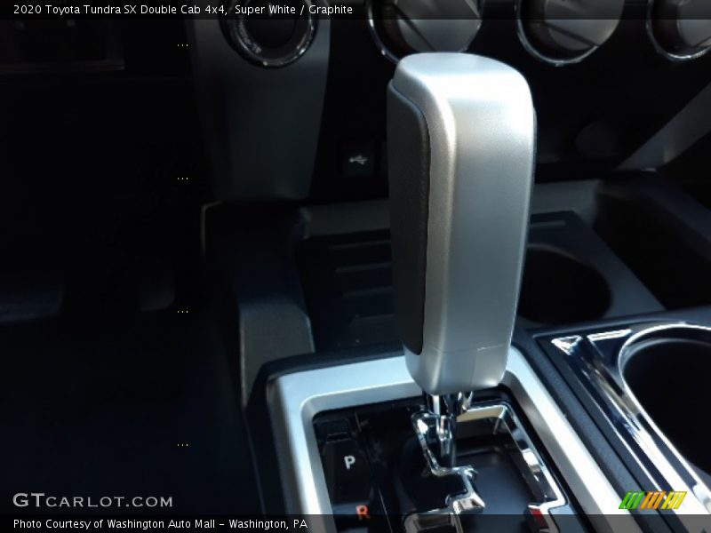 Super White / Graphite 2020 Toyota Tundra SX Double Cab 4x4