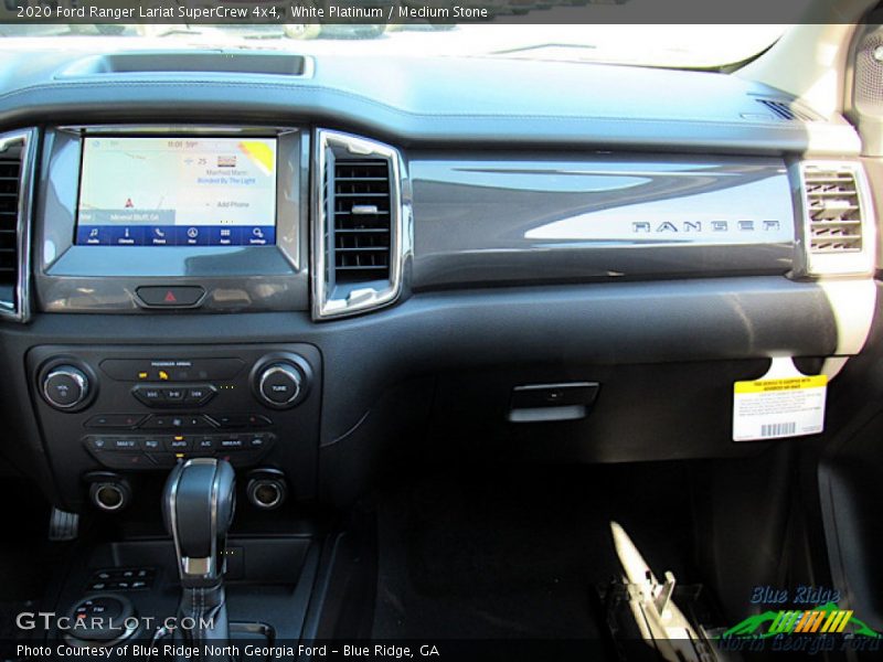 White Platinum / Medium Stone 2020 Ford Ranger Lariat SuperCrew 4x4