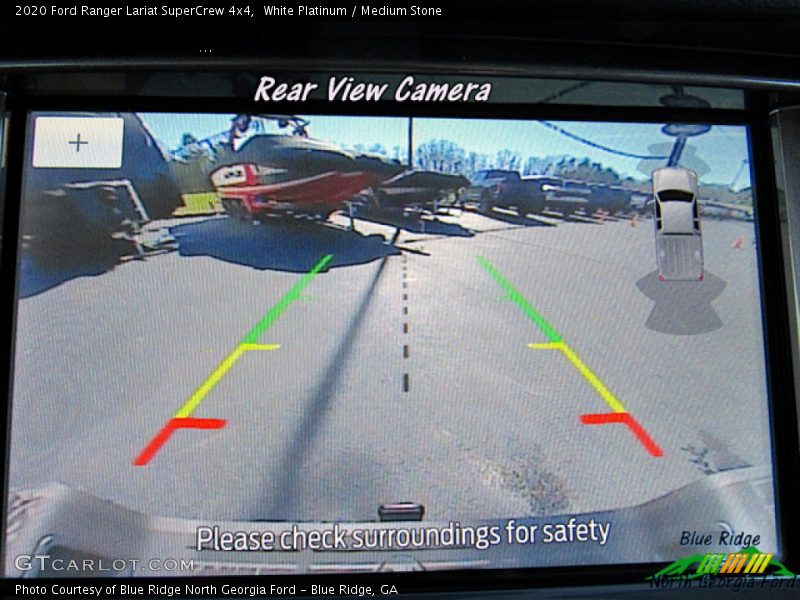 White Platinum / Medium Stone 2020 Ford Ranger Lariat SuperCrew 4x4