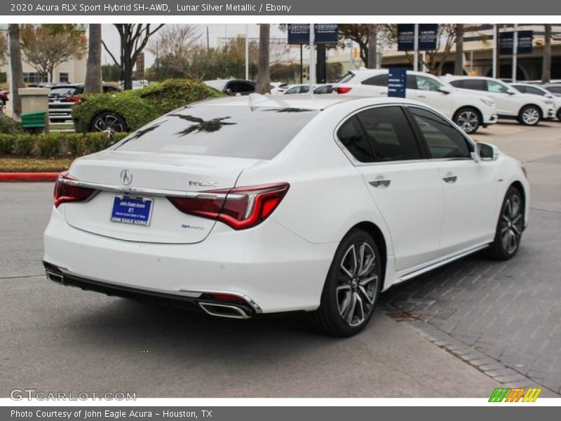 Lunar Silver Metallic / Ebony 2020 Acura RLX Sport Hybrid SH-AWD