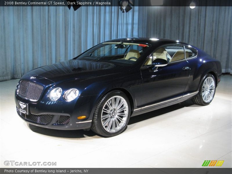 Dark Sapphire / Magnolia 2008 Bentley Continental GT Speed