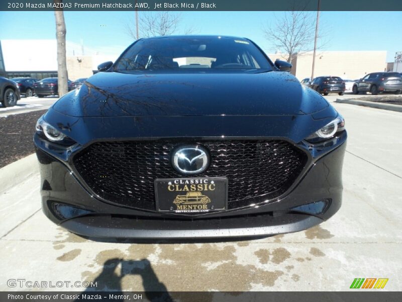 Jet Black Mica / Black 2020 Mazda MAZDA3 Premium Hatchback AWD