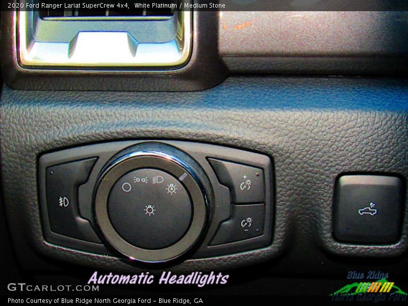 White Platinum / Medium Stone 2020 Ford Ranger Lariat SuperCrew 4x4