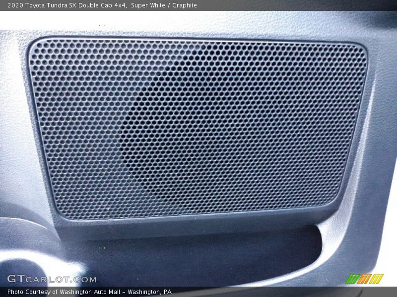 Super White / Graphite 2020 Toyota Tundra SX Double Cab 4x4