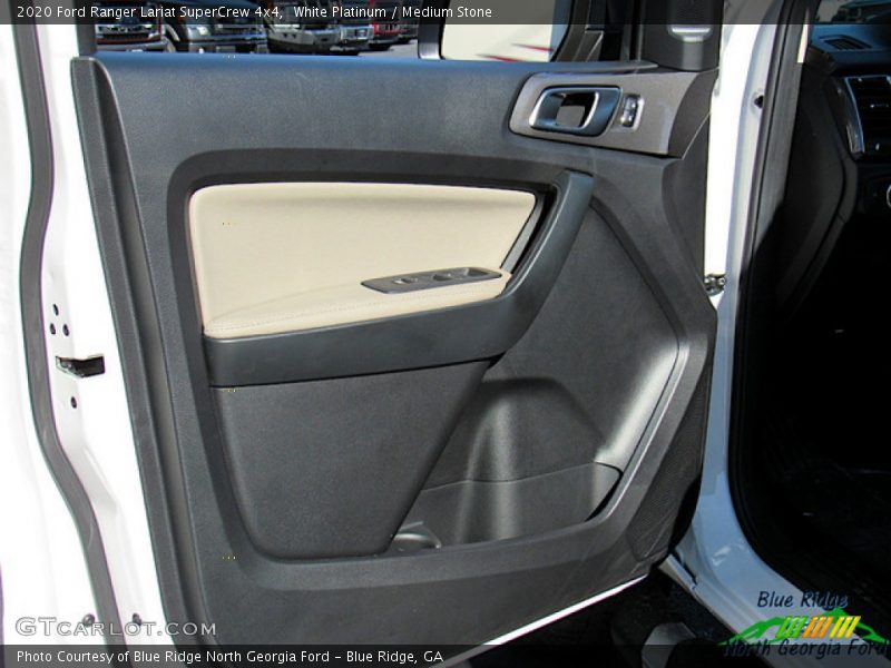 White Platinum / Medium Stone 2020 Ford Ranger Lariat SuperCrew 4x4