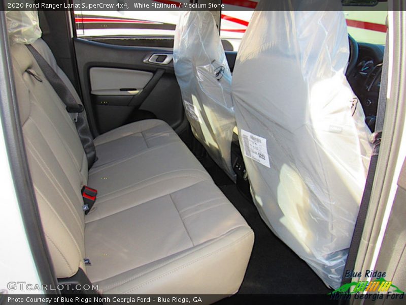 White Platinum / Medium Stone 2020 Ford Ranger Lariat SuperCrew 4x4