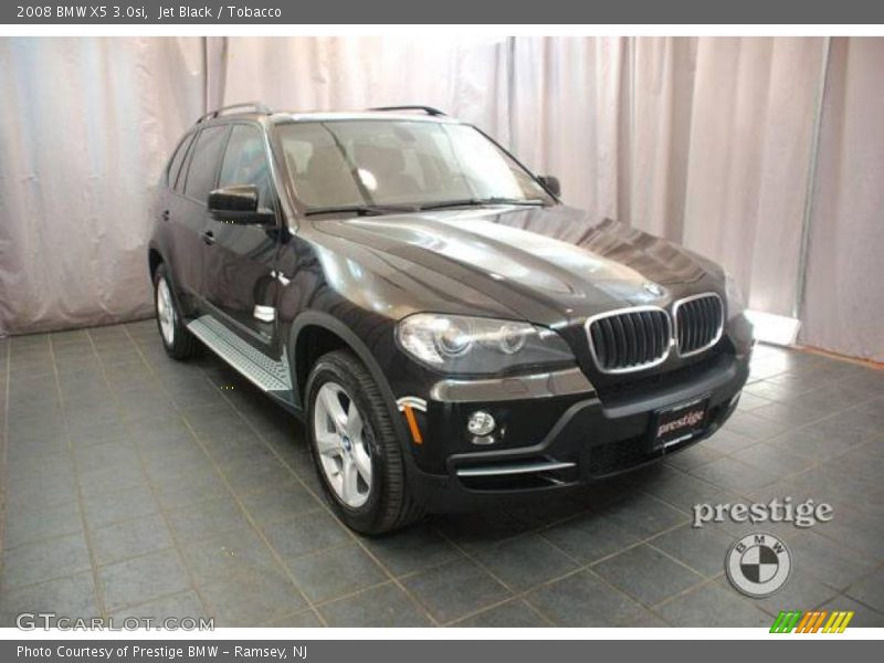 Jet Black / Tobacco 2008 BMW X5 3.0si