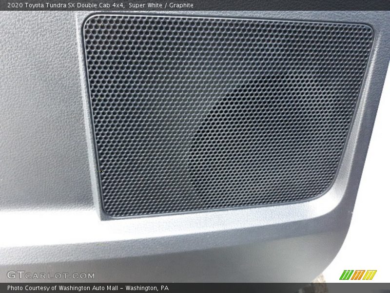 Super White / Graphite 2020 Toyota Tundra SX Double Cab 4x4