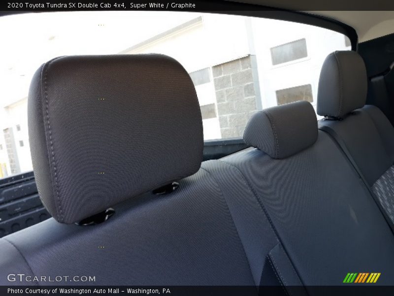 Super White / Graphite 2020 Toyota Tundra SX Double Cab 4x4