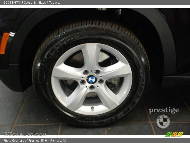 Jet Black / Tobacco 2008 BMW X5 3.0si