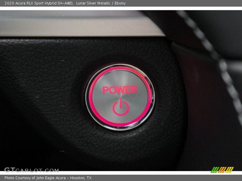 Lunar Silver Metallic / Ebony 2020 Acura RLX Sport Hybrid SH-AWD